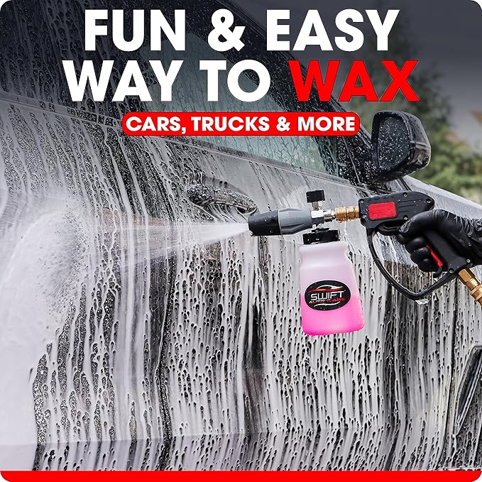 Cera de espuma cerámica Swift Touchless 32 oz - spray y enjuague miniatura 3