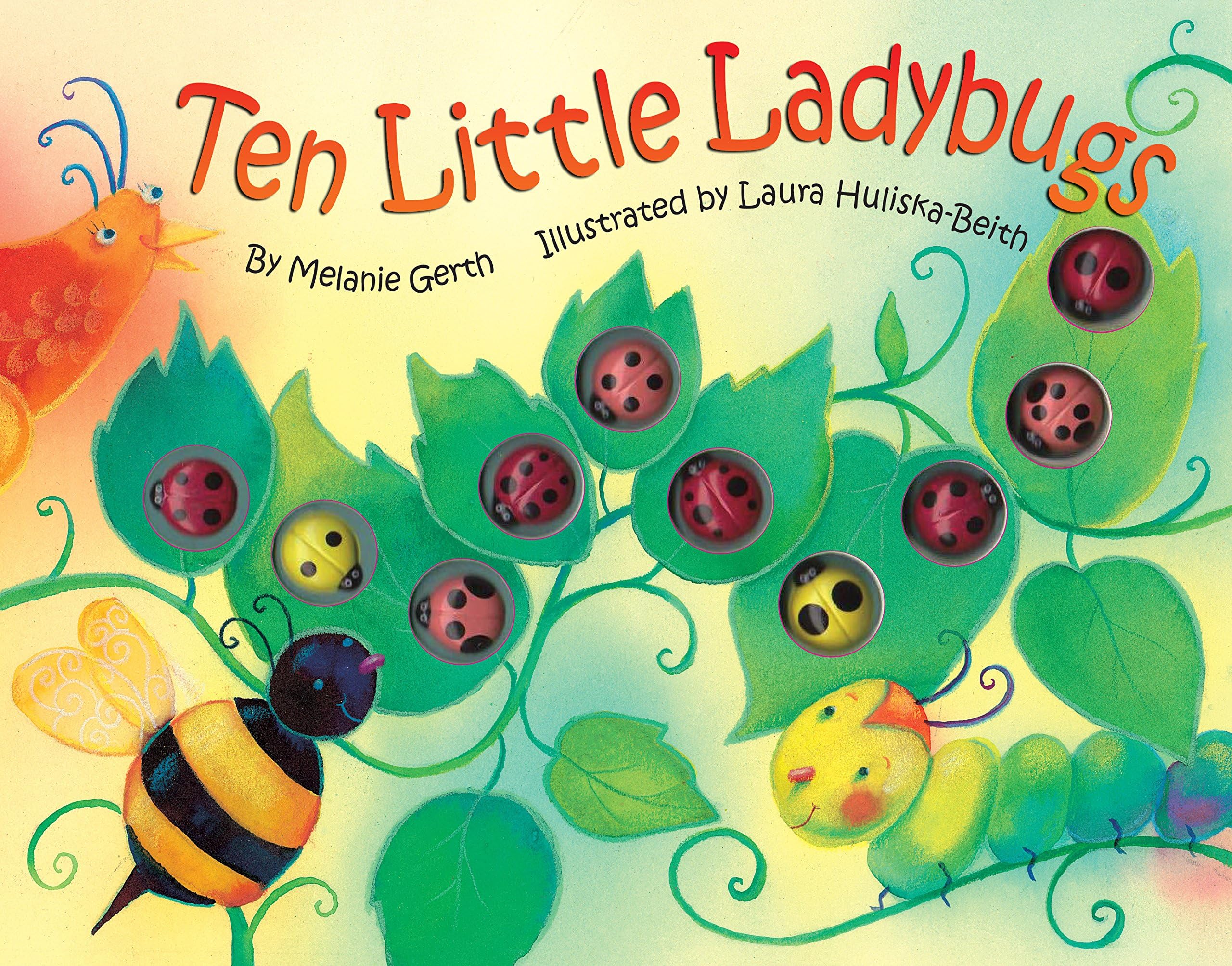 Bendon 45600 Piggy Toes Press Ten Little Ladybugs Counting Storybook