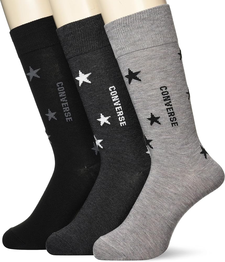 Amazon.co.jp: [フクスケ] CONVERSE(コンバース) 星柄 クルー丈