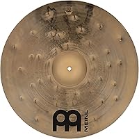 Vista 2 de Meinl Cymbals Pure Alloy Custom - Choque martillado extrafino de 20 pulgadas, bronce ahumadoacabado brillante, fabricado en Alemania (PAC20ETHC)
