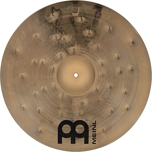 Miniatura 2 de Meinl Cymbals Pure Alloy Custom - Choque martillado extrafino de 20 pulgadas, bronce ahumadoacabado brillante, fabricado en Alemania (PAC20ETHC)