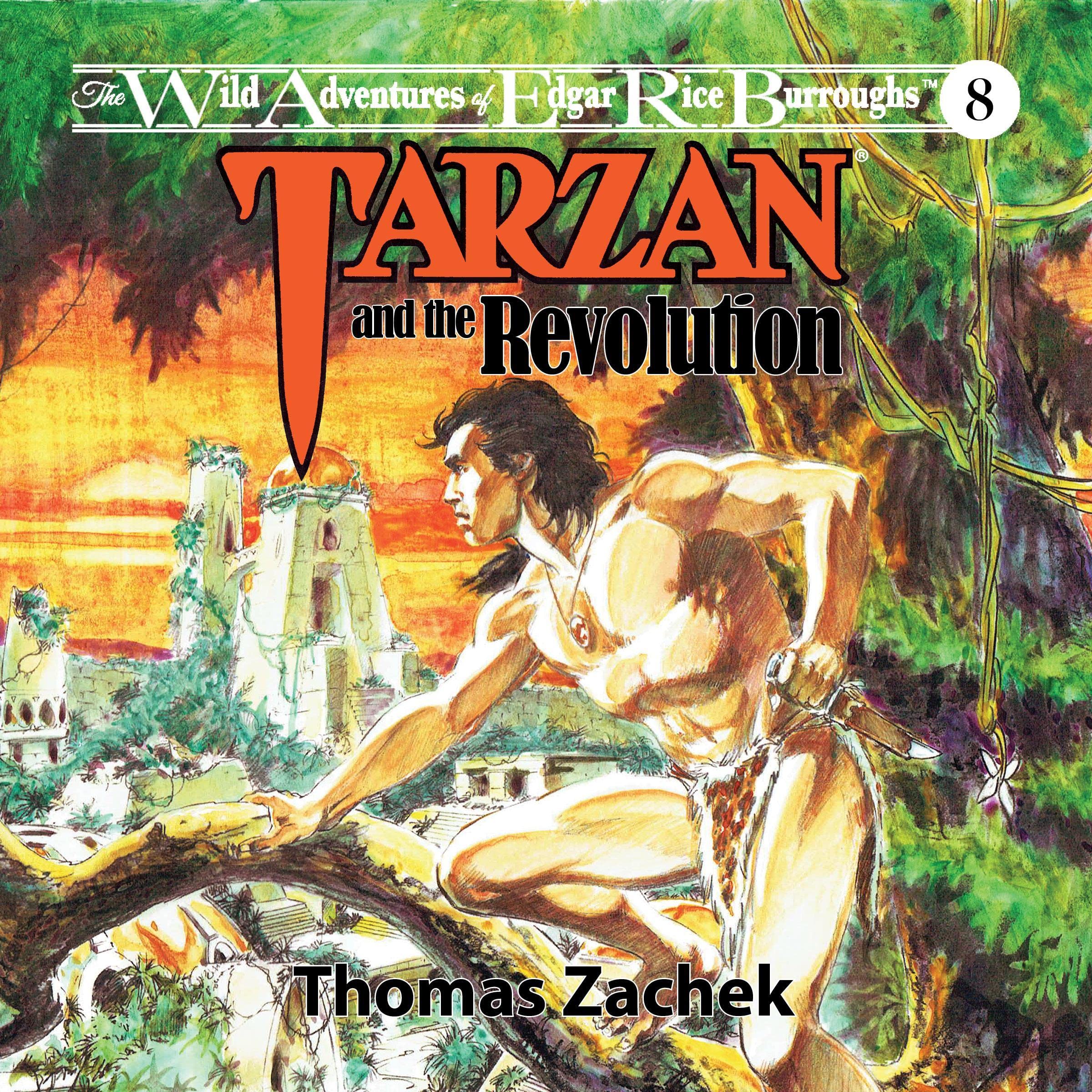 Cover art for Tarzan and the Revolution