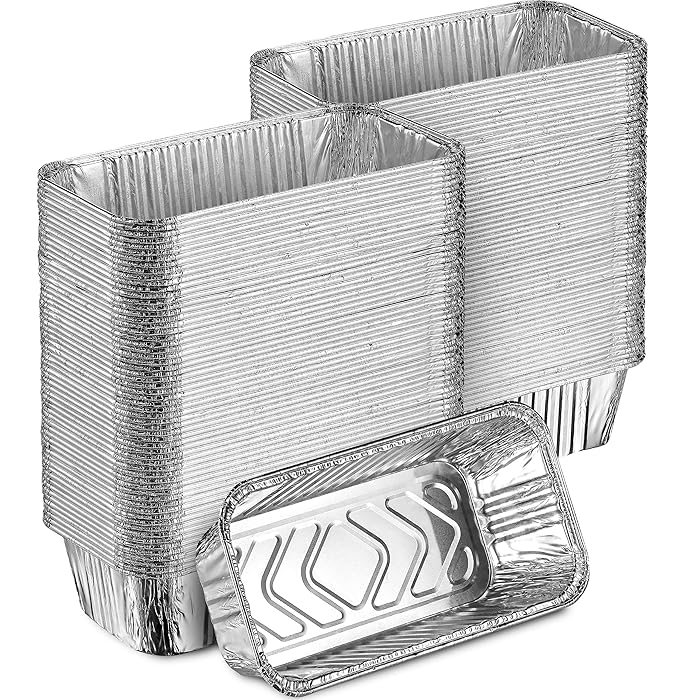 Buy MontoPack Aluminum Disposable Loaf Pans Deep Standard Size 8.5‚ x