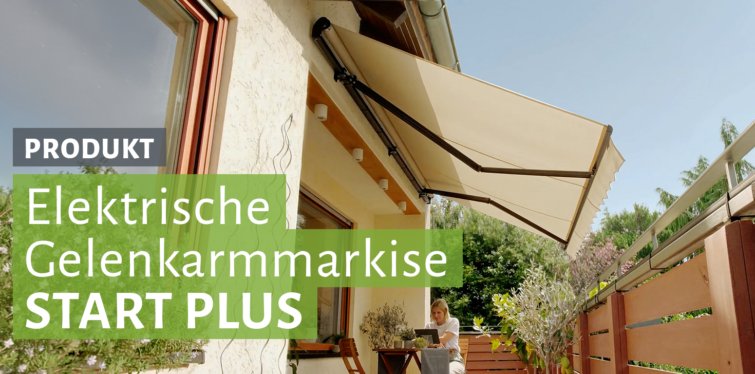 empasa Elektrische Gelenkarmmarkise 'Start Plus' Markise Sonnenmarkise