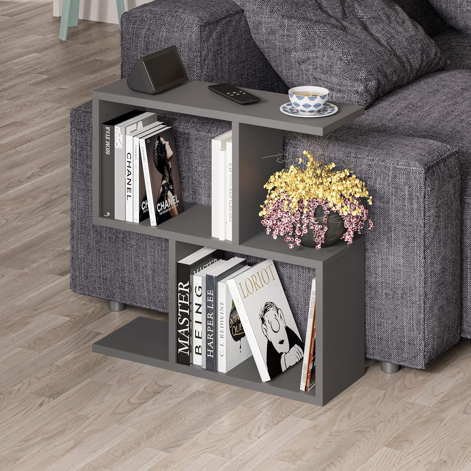 Hocuspicus HOCUS PICUS 2 Tier Storage End Side Table | Versatile C ...