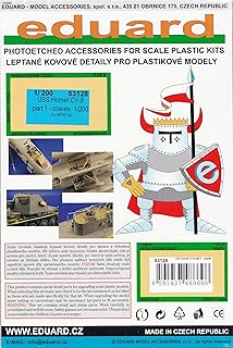 Eduard Photoetch 1:200 - Uss Hornet Cv-8 Part 1 Cranes (mrt62001) - (edp53128)