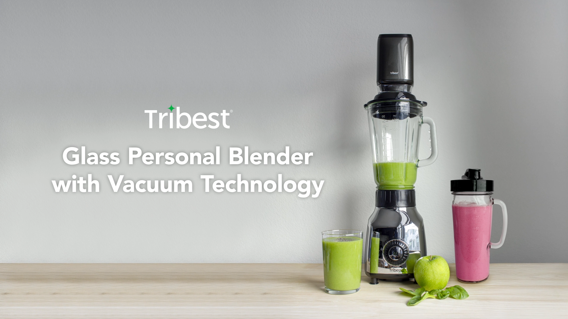 Amazon.com: Tribest Glass Personal Vacuum Blender PBG-5001-A