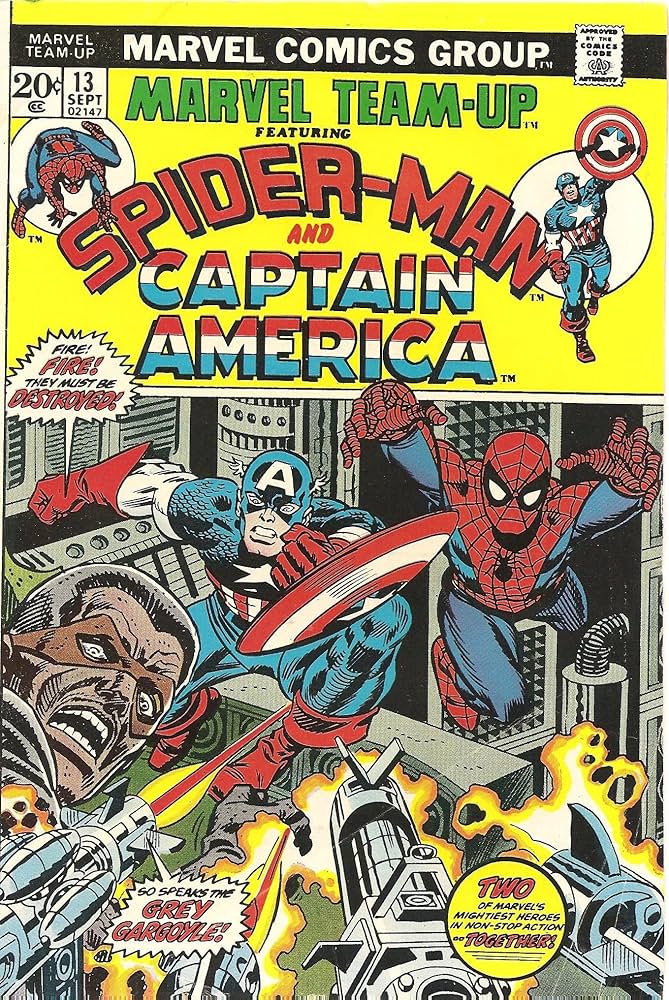 Amazon.com: Marvel Comics-Marvel Team-Up-September 1973