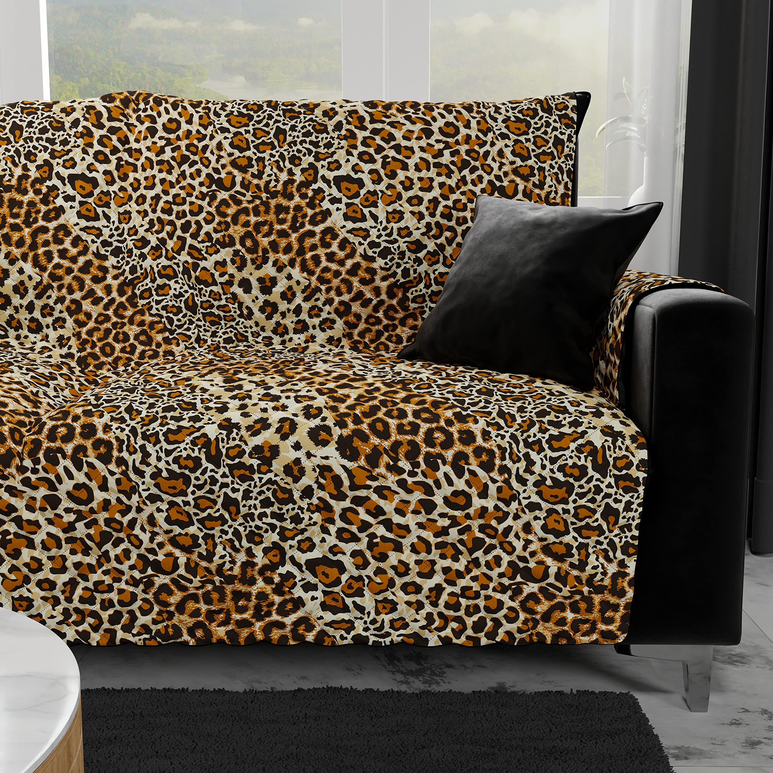 PETTI Artigiani Italiani, Armchair Cover, Sofa Cover, Double Face Armchair Cover, Anti-stain Armchair Cover, Animalier 04 - Image 2