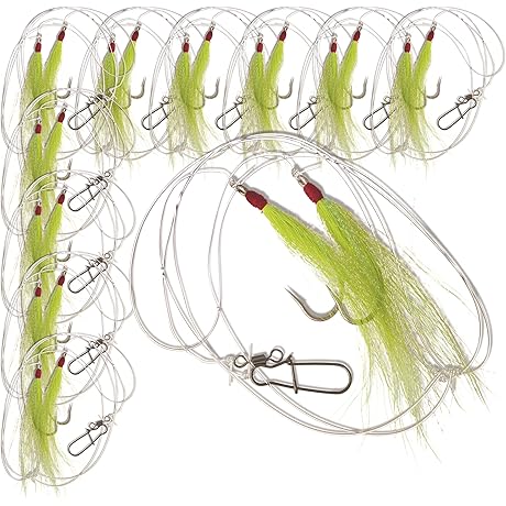 Uncle Mo’s Tackle Fluke Flounder Ocean Hi/Lo Rig 5/0