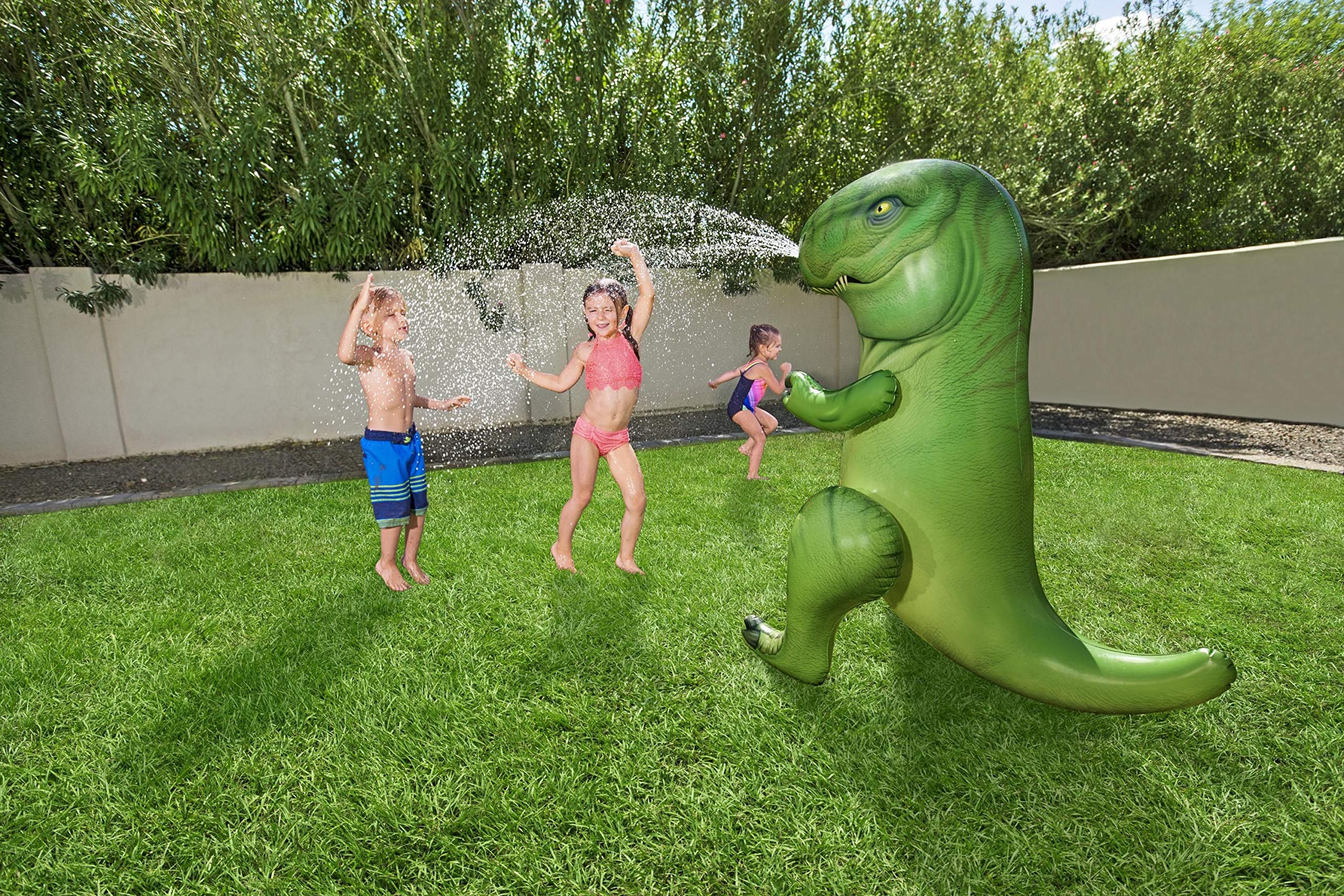 Bestway 52294 Gioco spruzza Acqua a Forma di Dinosauro, 3 Anni+