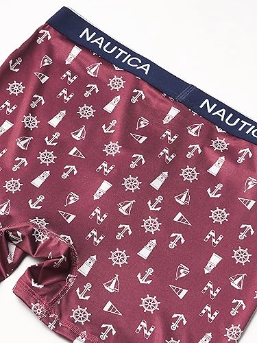 Miniatura 2 de Nautica - Paquete de 4 calzoncillos tipo bóxer micro para hombre