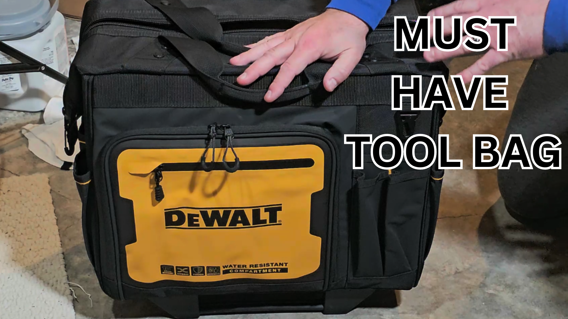 Watch Dewalt 18inch roller bag on Amazon Live