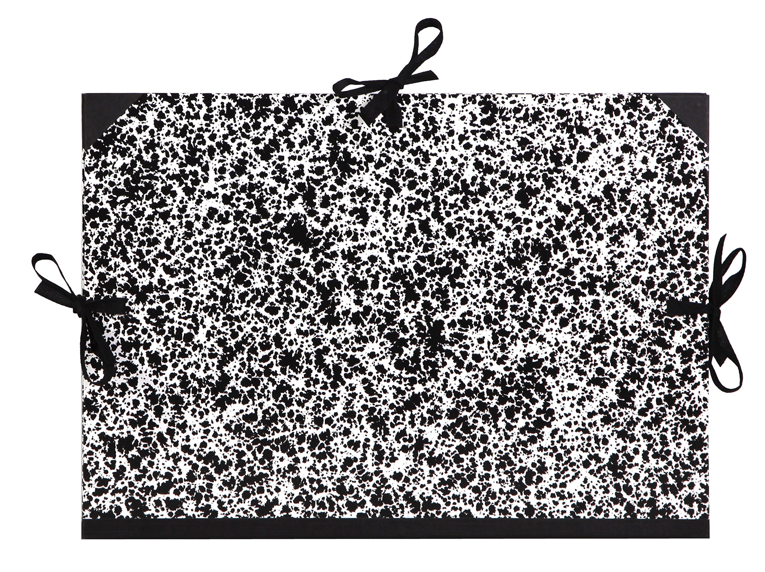 Clairefontaine 33402C - Cartella portadisegni Annonay chiusura a 3 cordoni 75x115 cm, bianca