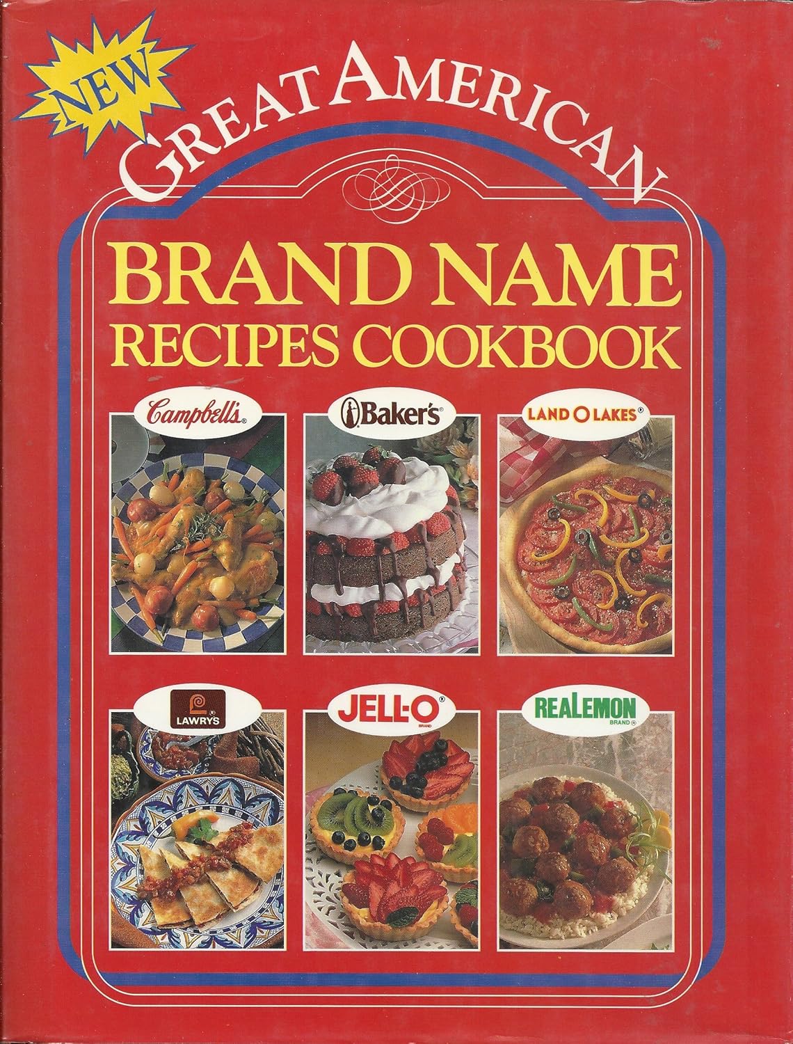 New Great American Brand Name Recipes Cookbook Unknown 9781561736720