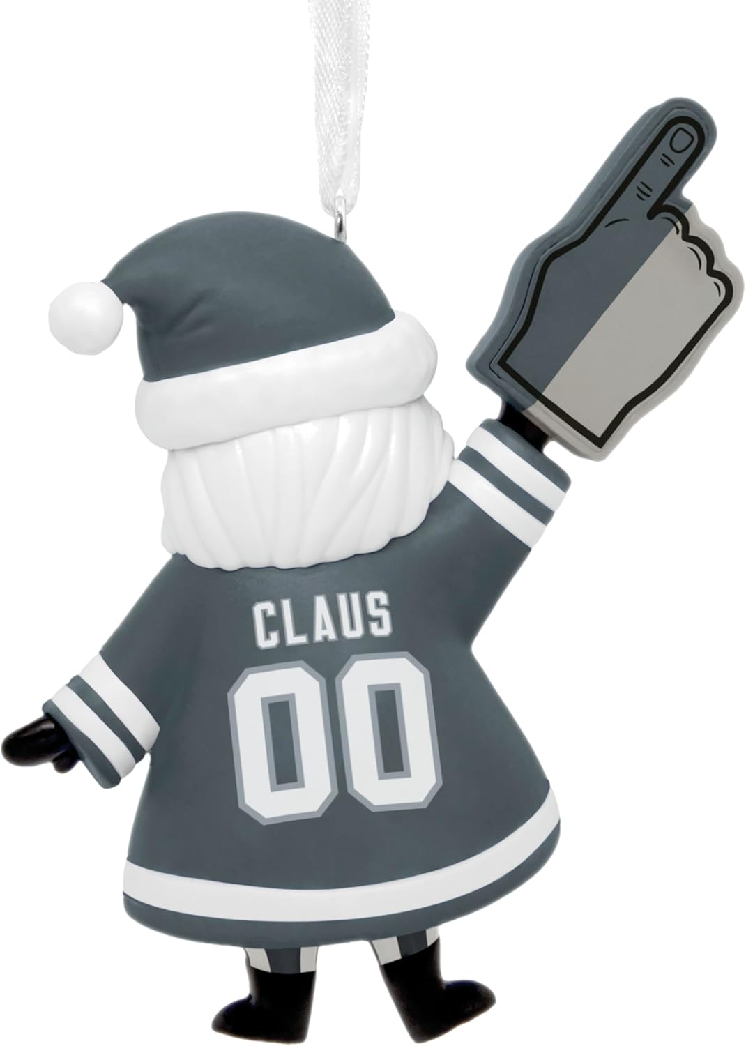 Hallmark NFL Dallas Cowboys Santa Fan Christmas Ornament, Gifts for Sports Fans - Image 6