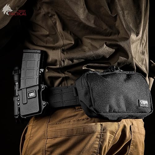 Miniatura 5 de WOLF TACTICAL Cinturón de Batalla Molle Cinturón de Guerra Cinturones de Batalla Cinturón Táctico para Armas Cinturón de Servicio 2" Cinturón de