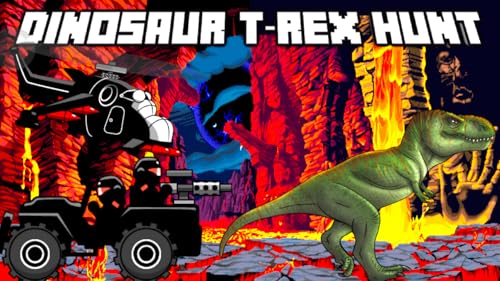 Caça ao Dinossauro T-Rex