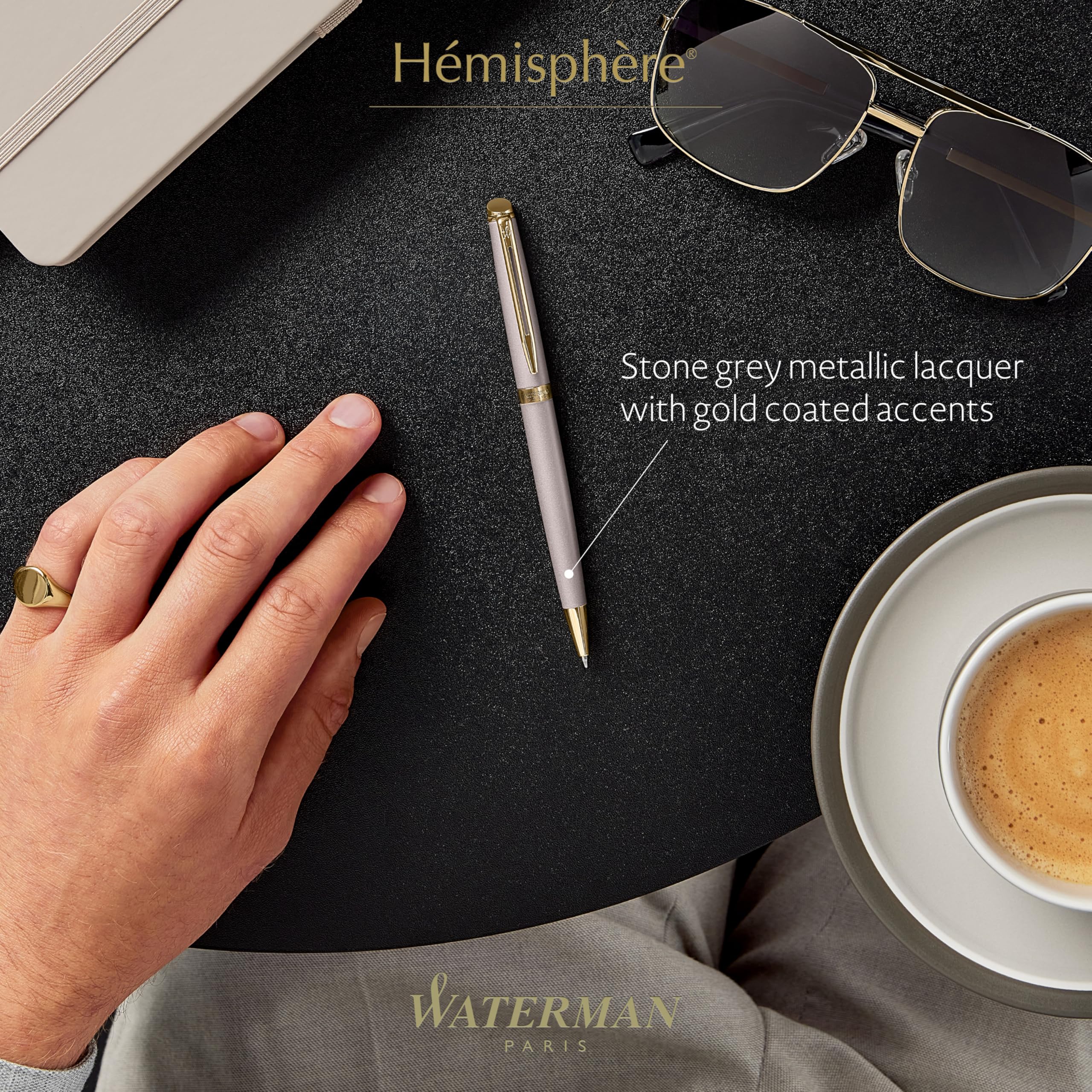 Waterman Hémisphère Ballpoint Pen, stone grey - Image 2