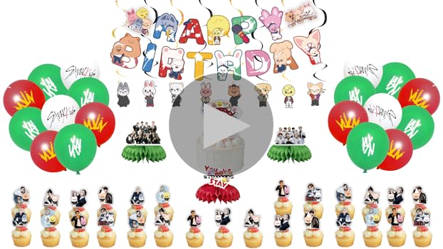 Amazon | TEICTS SKZ 誕生日 飾り付け セット パーティー 飾り