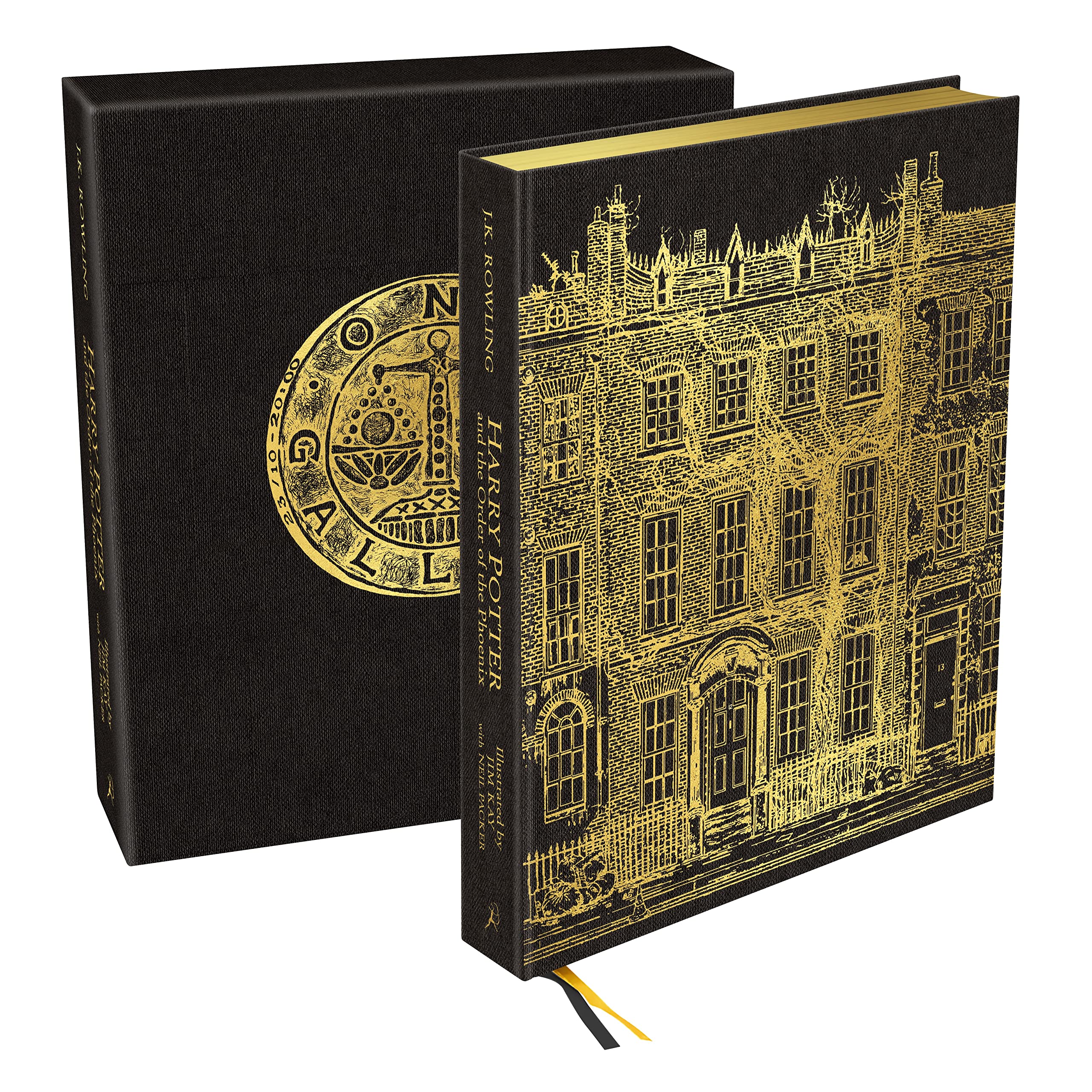 Illustrated collector's edition of Harry Potter's fifth