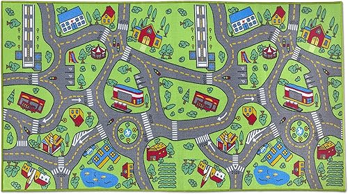 Miniatura 7 de Alfombra de juegos para niños, ideal para jugar con muñecas, minifiguras de personas, autos, juguetes, juega seguro y diviértete - Alfombra de juego