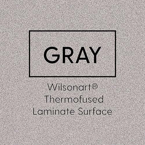 Miniatura 4 de Factory Direct Partners 10087-GYGN - Mesa escolar y de oficina (48 x 72 pulgadas), patas estándar con deslizadores giratorios, altura ajustable de