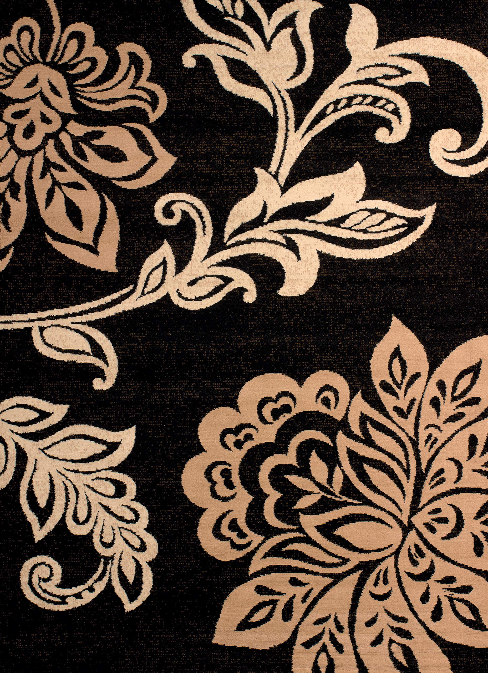 United Weavers Dallas Trousseau Accent Rug - Beige, 2x3, Contemporary Indoor Polypropylene Rug with Floral Pattern, Jute Backing