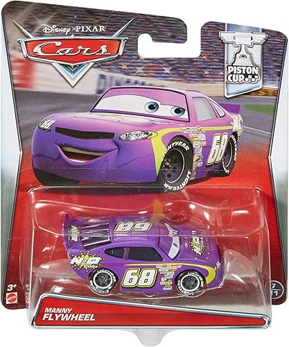 Miniatura 2 de Disney Cars Toys Manny Flywheel - Vehículo fundido a presión