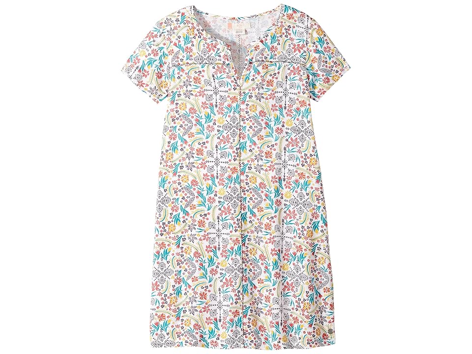 

Roxy Kids Exclusive Protection Printed Dress (Big Kids) (Marshmallow Flower Power) Girl's Dress
