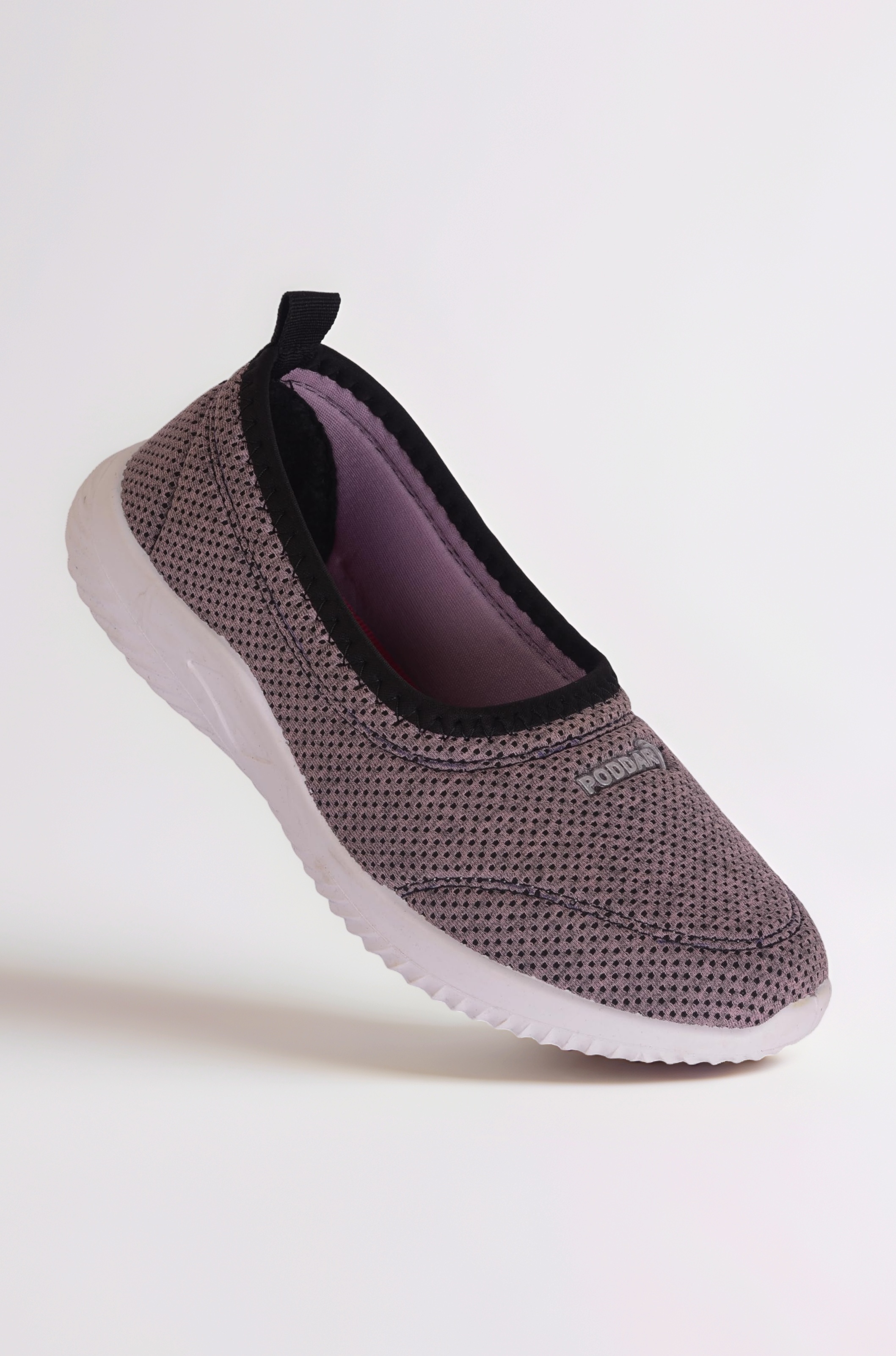 Women Slip On Shoes Brown Breathable Mesh Lightweight Comfort Casual Walking Daily Use Soft Sole Cushioned Loafer Sneakers Stylish Flats for Girls Office Durable Easy Wear Footwear