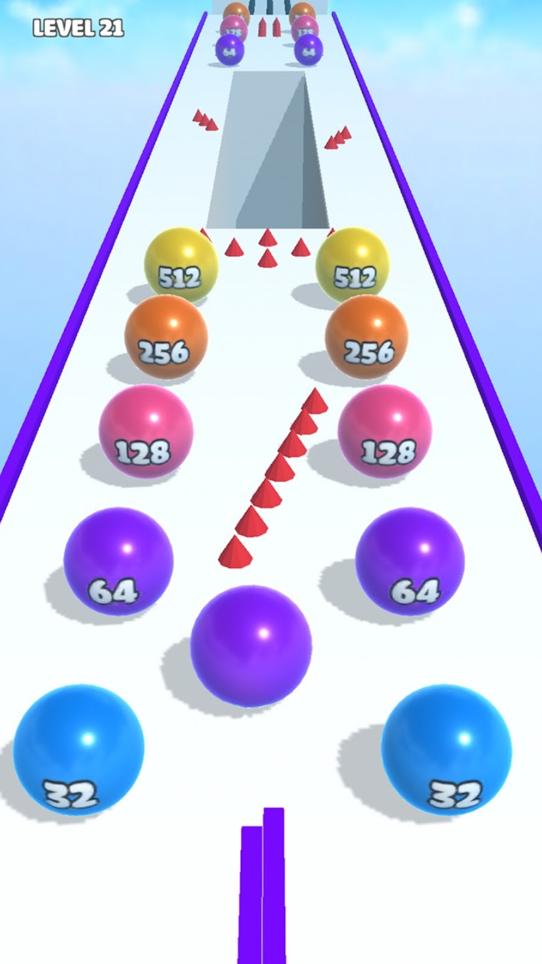 Ball Run 2048: merge number Merge Race 2048 - Rolling Ball Puzzle Game ...