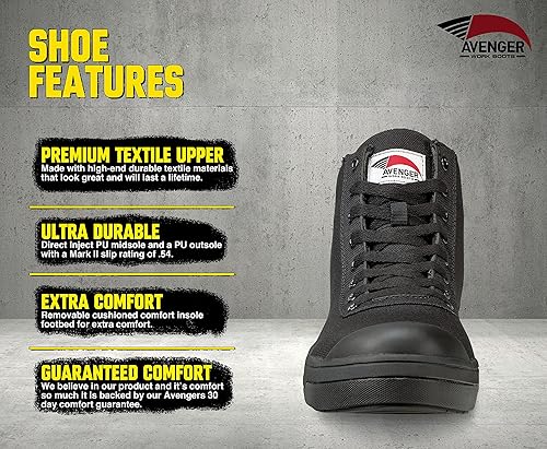 Miniatura 2 de Avenger Work Boots Men's High Top Industrial Shoe