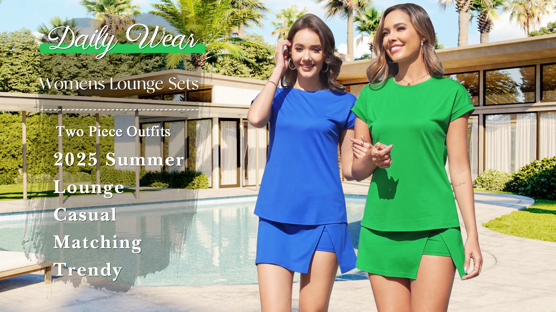Amazon.com: LOMON 2 Piece Short Sets for Women Summer Lounge