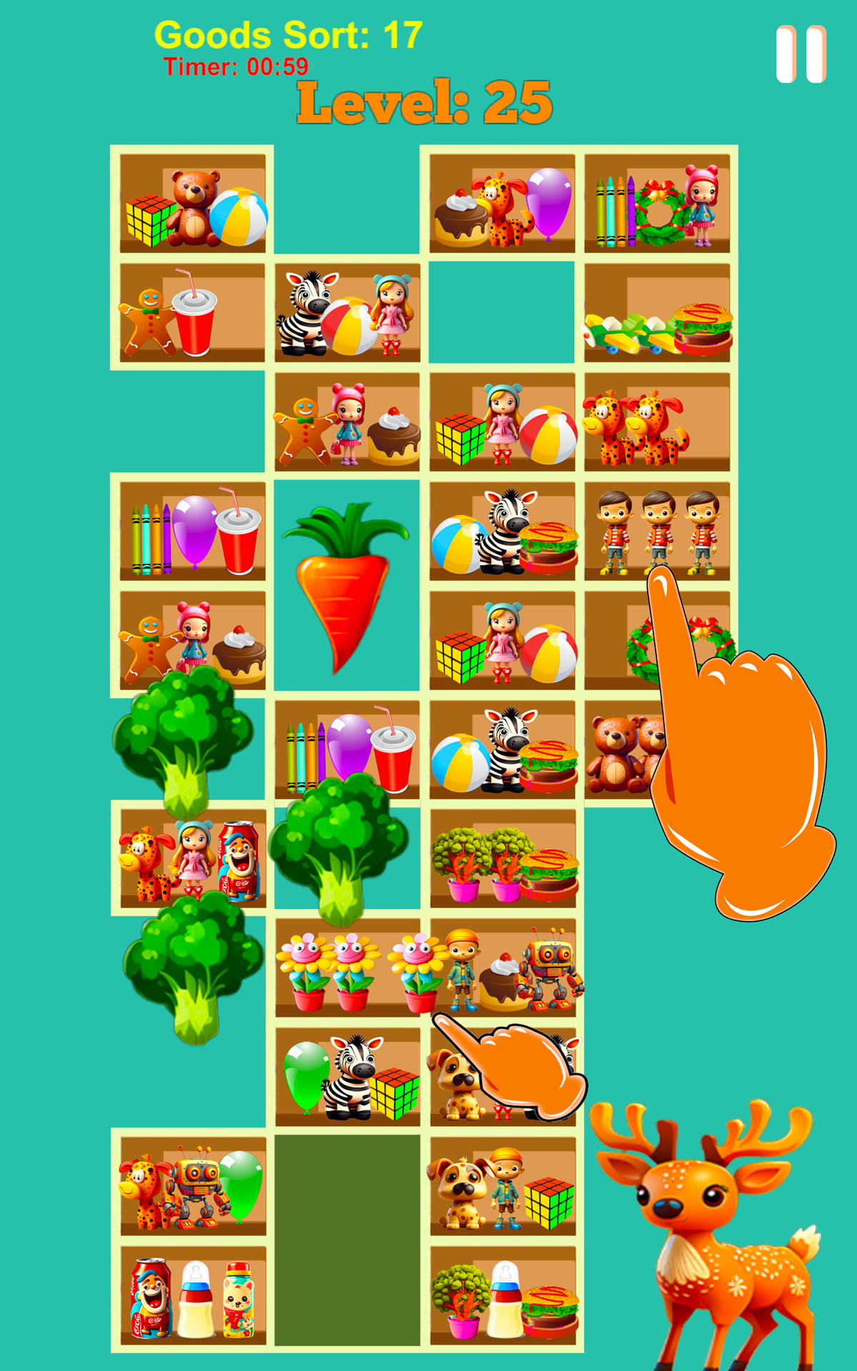 Goods Sort Master Triple Tile Sorting Game App on Amazon Appstore