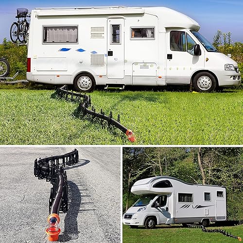 Miniatura 2 de Soporte de manguera séptica y alcantarillado RV de 20 pies - Soporte - Caddy - para todos los remolques de viaje, campistas y autocaravanas