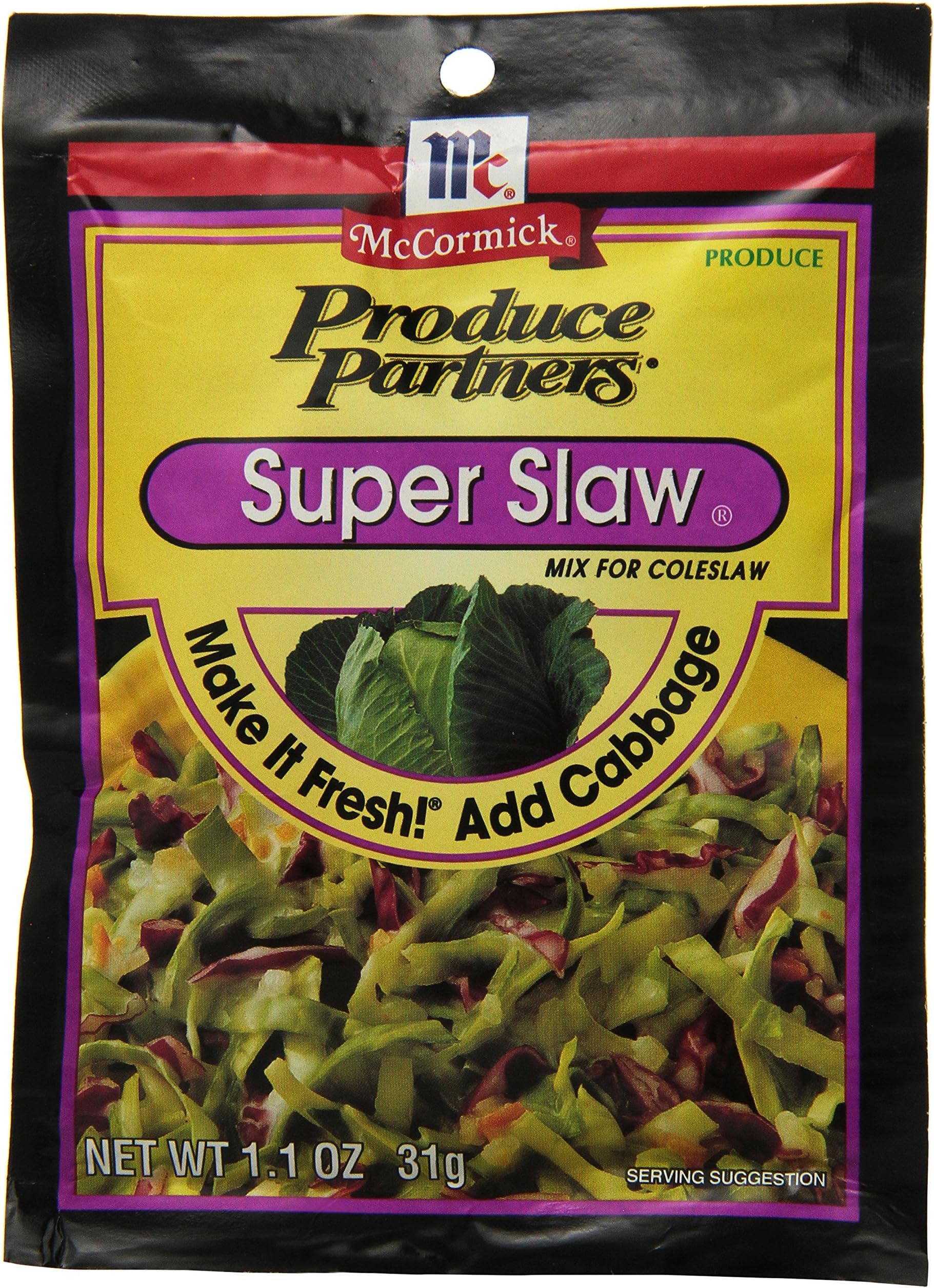 Produce Partners Super Slaw Mix, 1.1000-ounces (Pack of12)