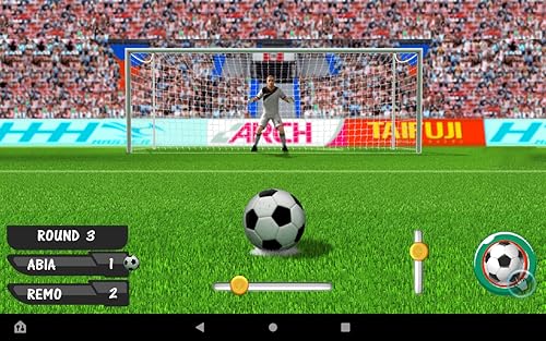 Penalty Super League Soccer Game