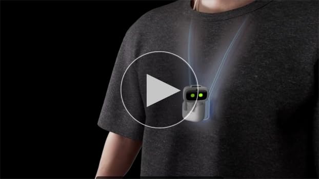 Aibiポケットペット ChatGPT搭載AIコンパニオンロボット 音声コマンド Amazon.com: EMOPET Aibi Pocket Pet - Wearable Robot