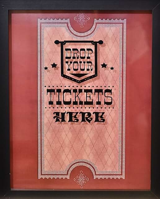 ticket stub holder