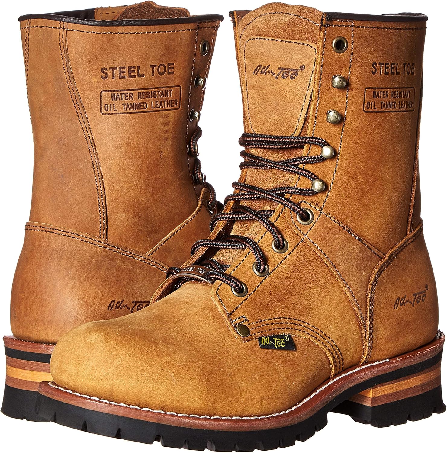 Ad Tec Men's Logger Boots