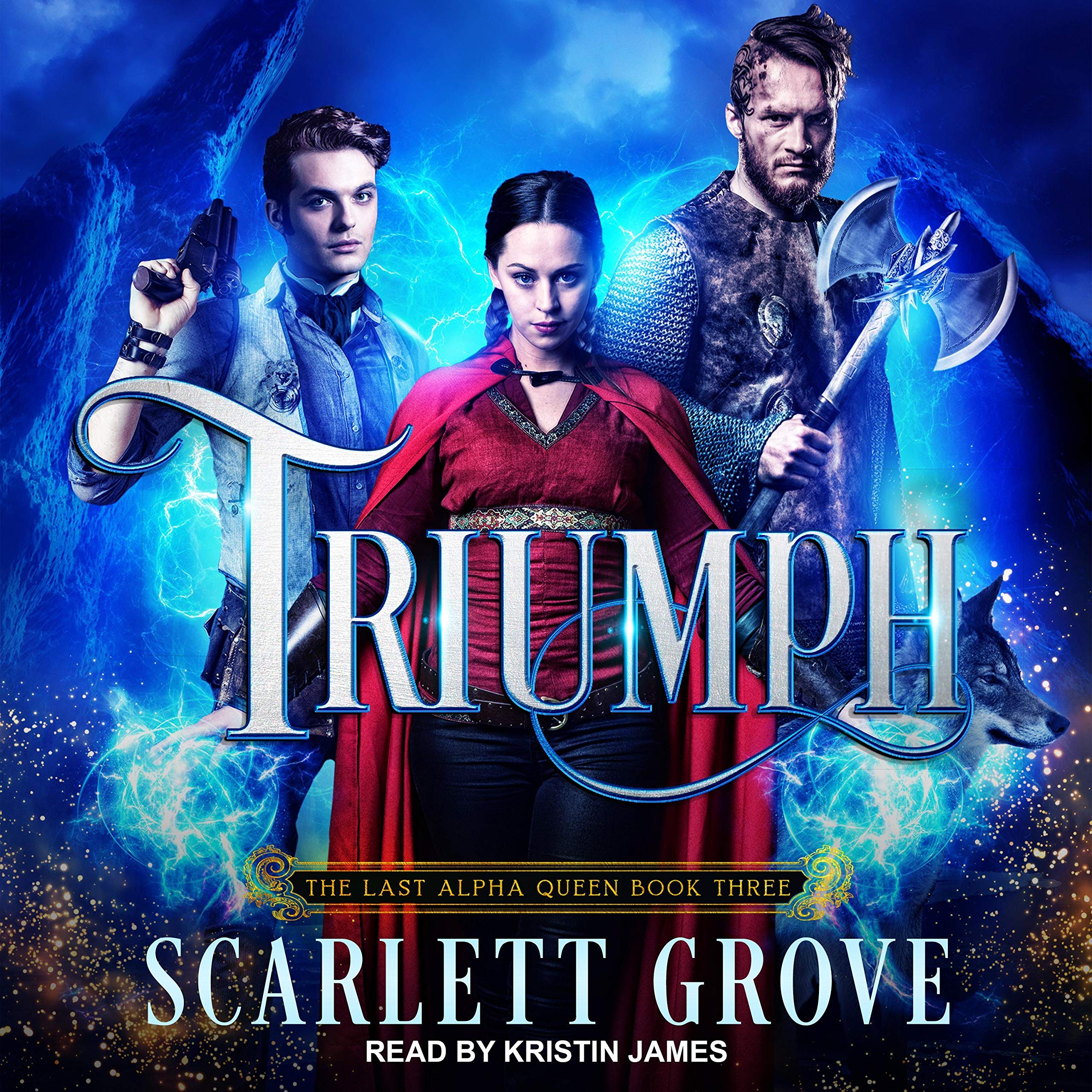 Cover art for Triumph: Last Alpha Queen Series, Book 3