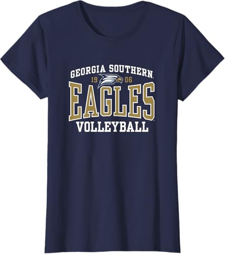 Miniatura 3 de Camiseta de voleibol Georgia Southern University Eagles, Azul