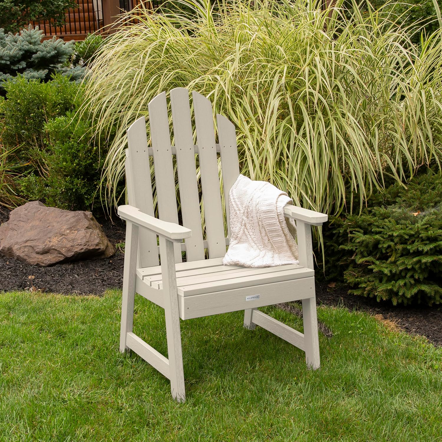 Highwood Classic Westport Patio and Garden Chair, Whitewash