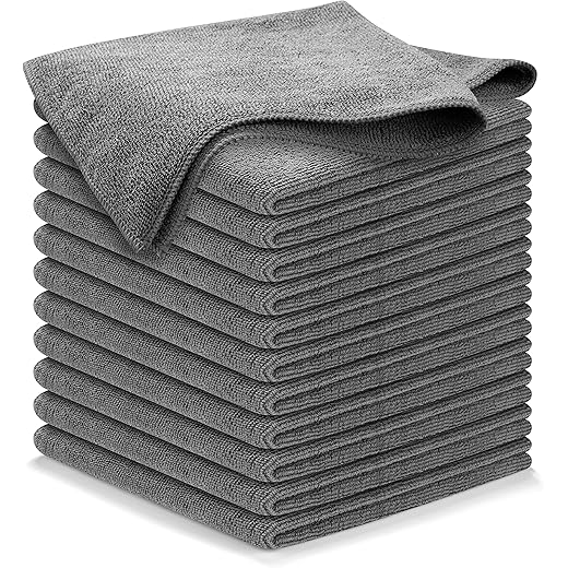 Microfiber Cleaning Cloth - Ultra-Absorbent 12X (16x16In)