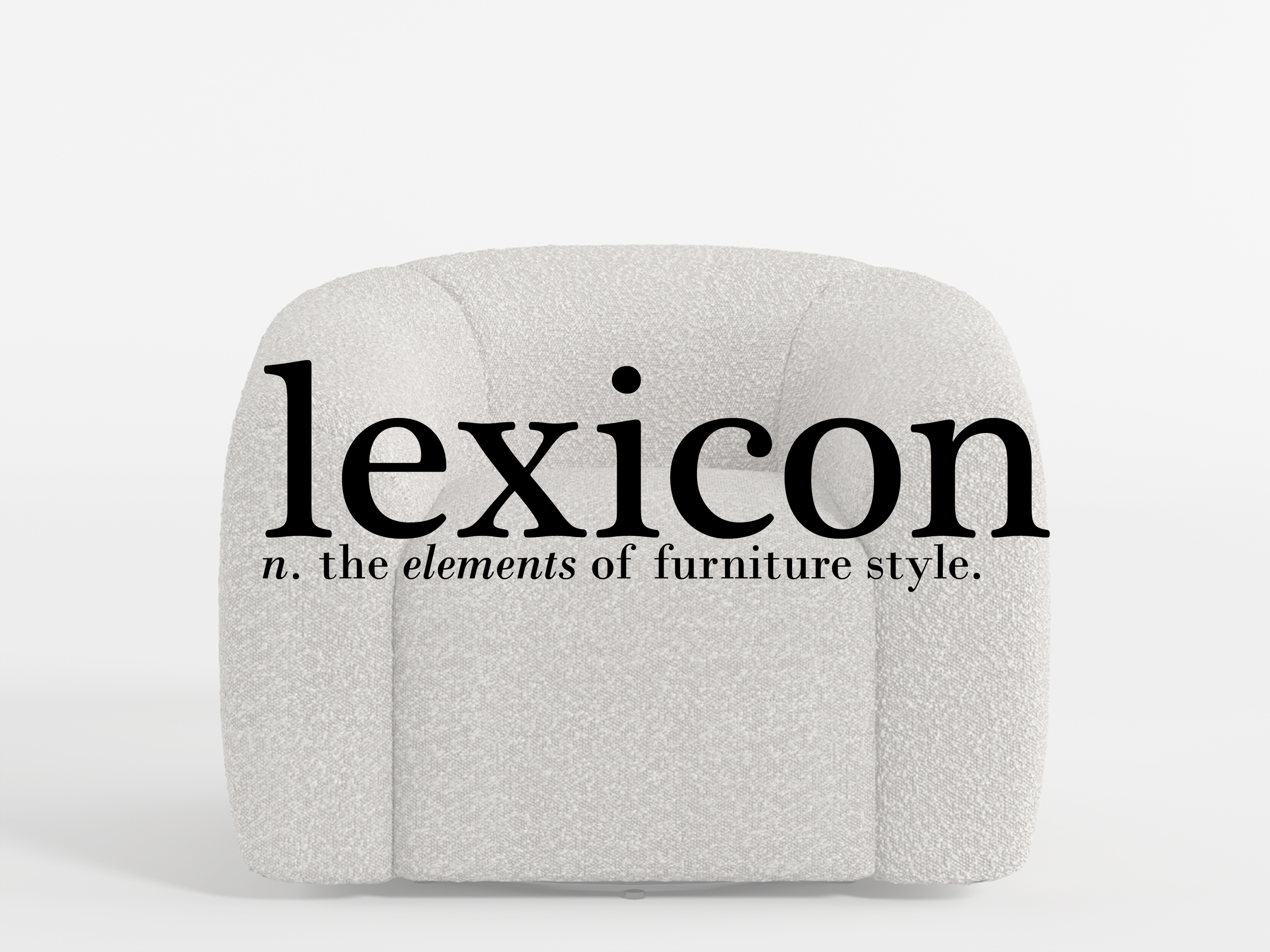 Sillón Plegable Boucle Gris miniatura 7
