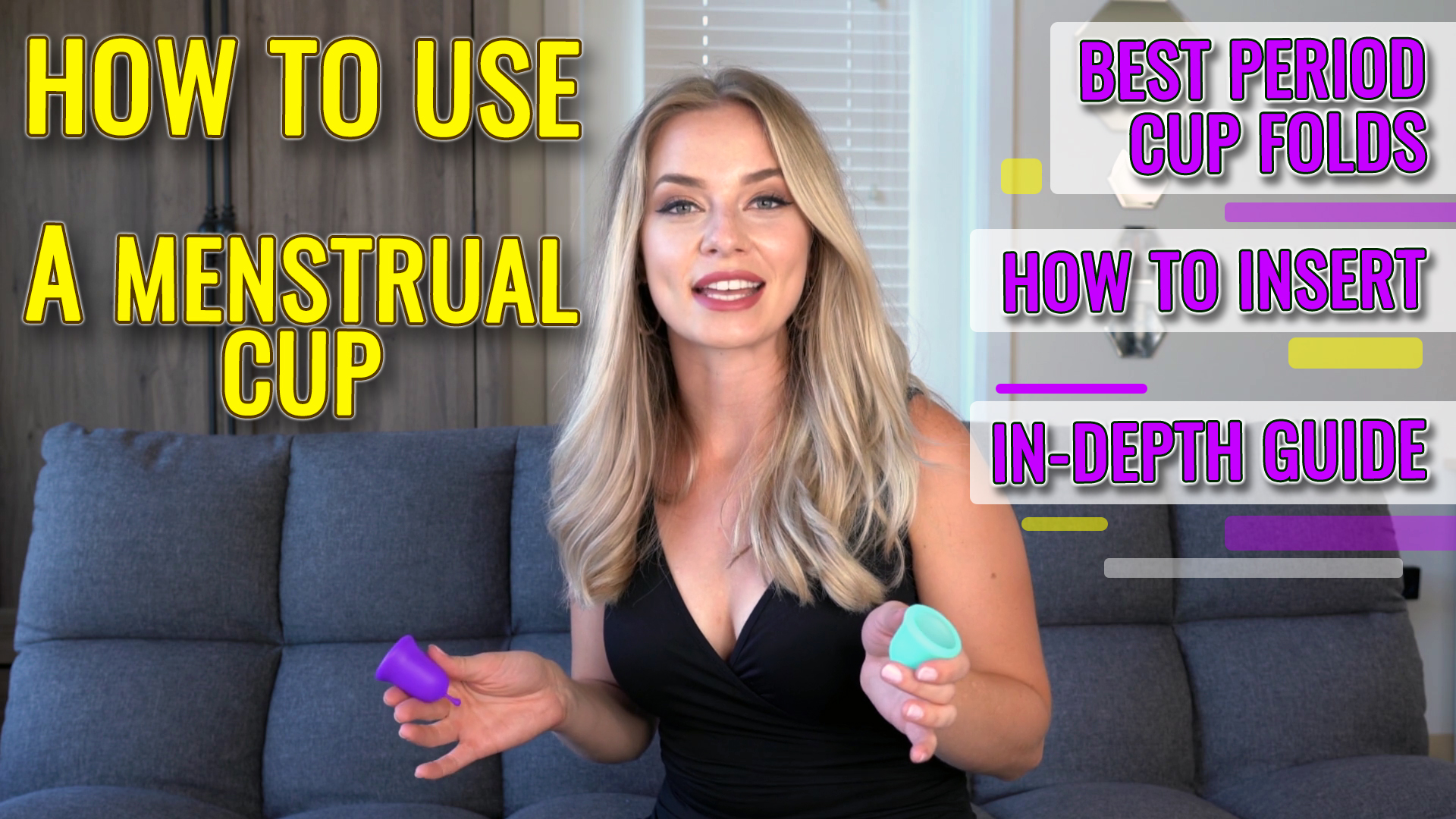 How to use TALISI Menstrual Cup - In-depth Guide Period Cup