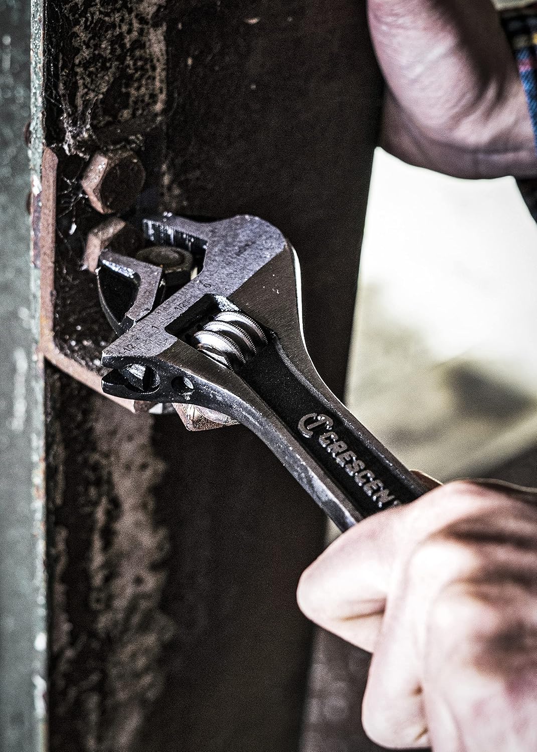 Crescent 12" Wide Jaw Adjustable Wrench - ATWJ212VS, Multicolor