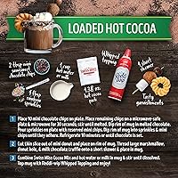 Vista 74 de Swiss Miss Mezcla de cacao caliente con sabor a chocolate con leche, 8 paquetes de mezcla de cacao caliente