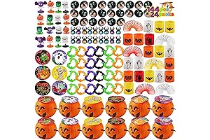 JOYIN Mini Pumpkin Buckets Halloween Party Favors